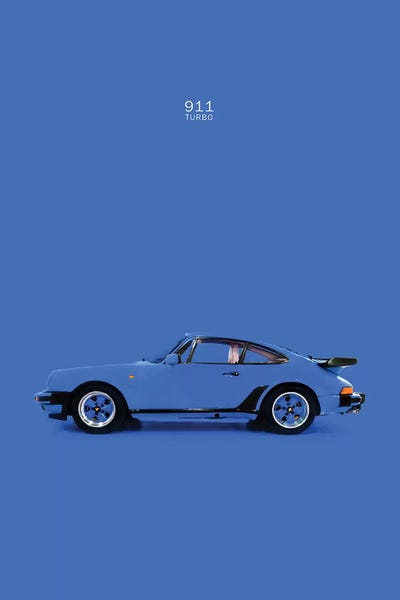Kids Transportation Art: Porsche 911 Turbo by Mark Rogan