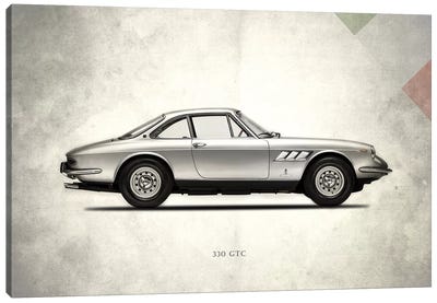 1968 Ferrari 330 GTC Canvas Art Print - Top Art