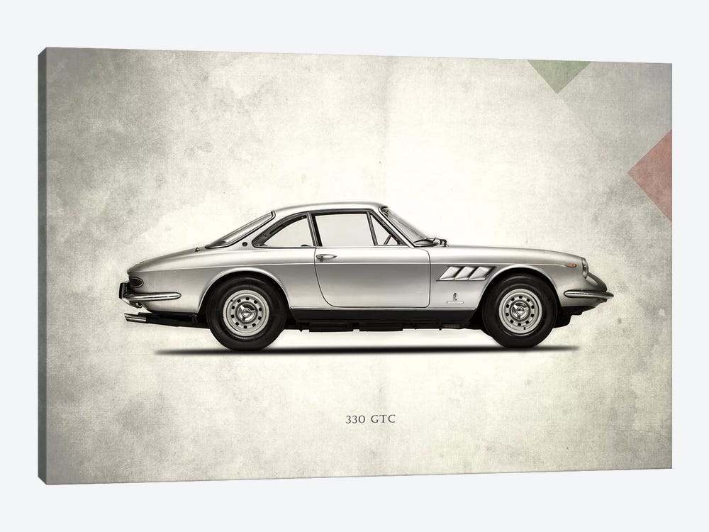 1968 Ferrari 330 GTC by Mark Rogan 1-piece Canvas Print