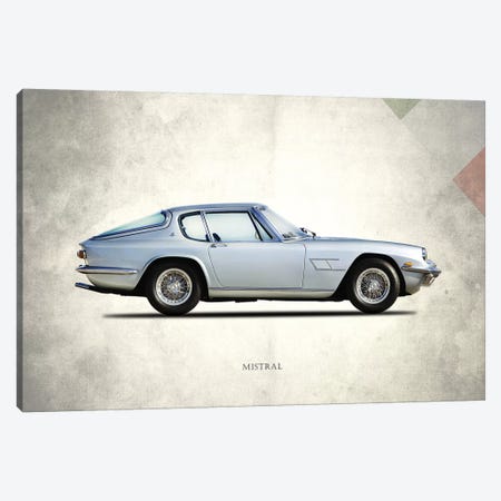 1969 Maserati Mistral Canvas Print #RGN272} by Mark Rogan Art Print