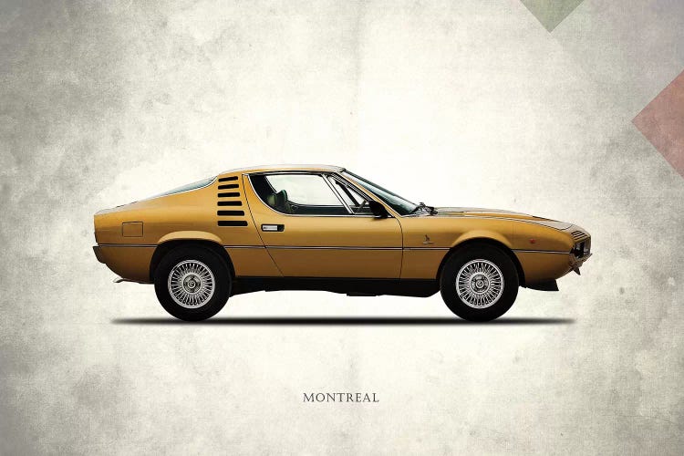 1972 Alfa Romeo Montreal by Mark Rogan wall art