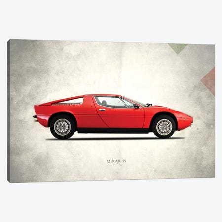 1975 Maserati Merak SS Canvas Print #RGN277} by Mark Rogan Canvas Artwork