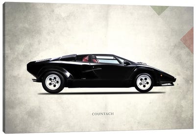 1982 Lamborghini Countach LP500 S Canvas Art Print - Top Art