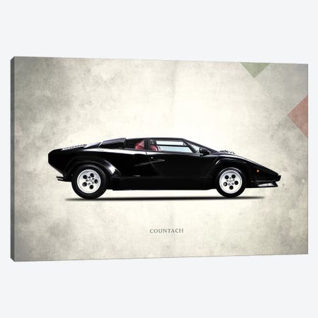 1982 Lamborghini Countach LP500 S Canvas Print #RGN279} by Mark Rogan Canvas Art Print