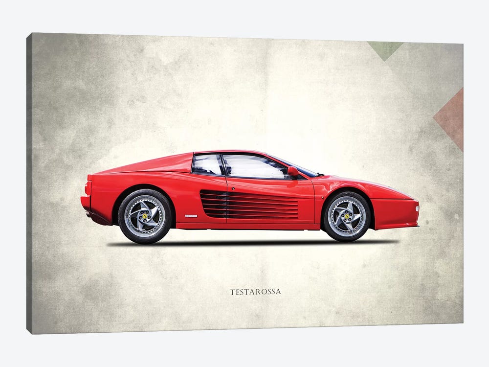 1996 Ferrari Testarossa by Mark Rogan 1-piece Canvas Art Print