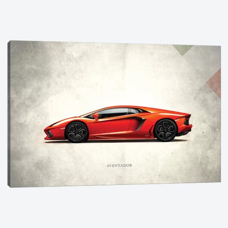 Lamborghini Aventador Canvas Print #RGN291} by Mark Rogan Canvas Art Print