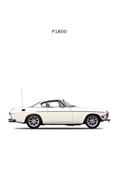 Mark Rogan: Volvo P1800 by Mark Rogan