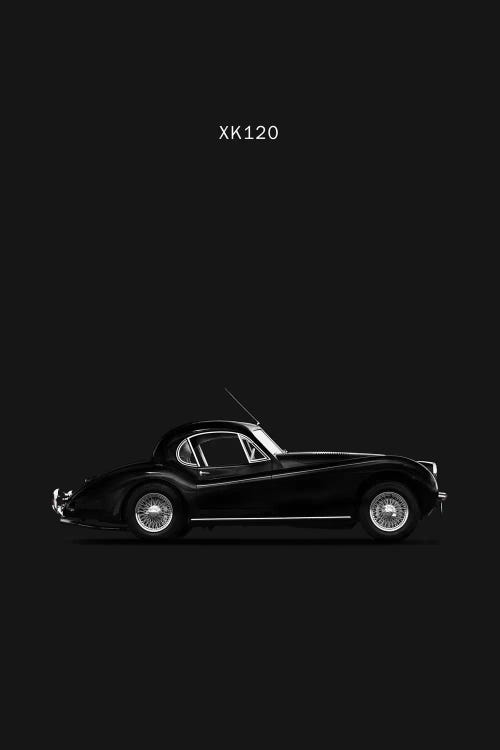 1952 Jaguar XK120 Coupe by Mark Rogan wall art