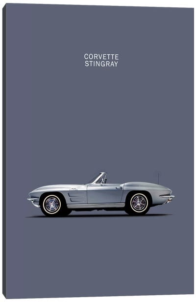 1965 Chevrolet Corvette Stingray Canvas Art Print - Chevrolet
