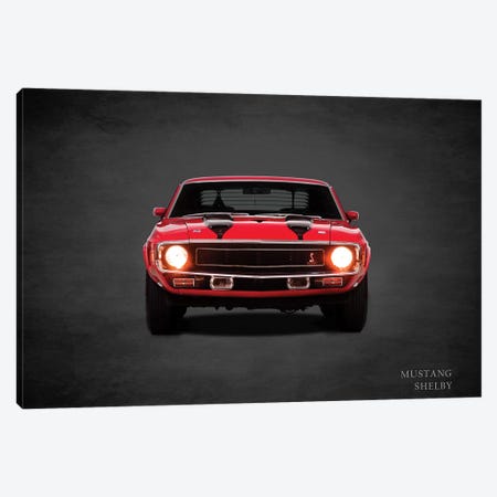 1969 Ford Mustang Shelby Canvas Print #RGN375} by Mark Rogan Canvas Print