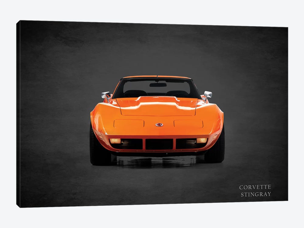 1974 Chevrolet Corvette Stingray by Mark Rogan 1-piece Canvas Wall Art