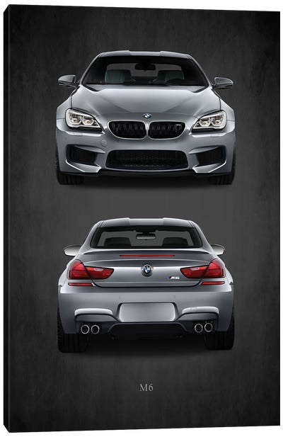 BMW M6 Canvas Art Print - BMW