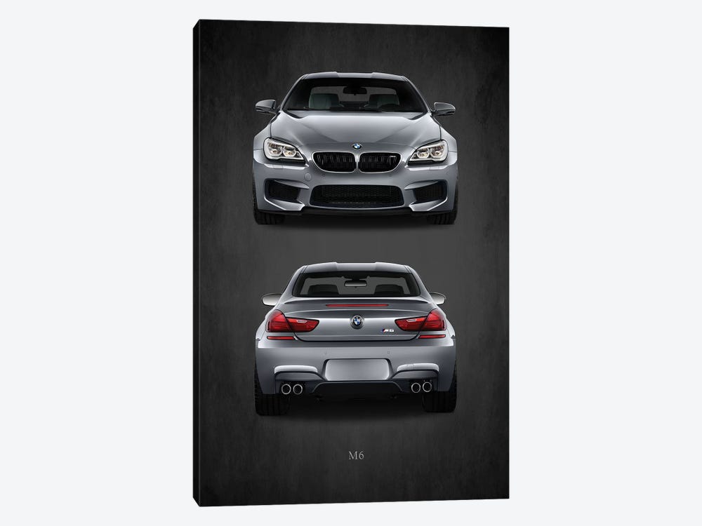 BMW M6 by Mark Rogan 1-piece Art Print