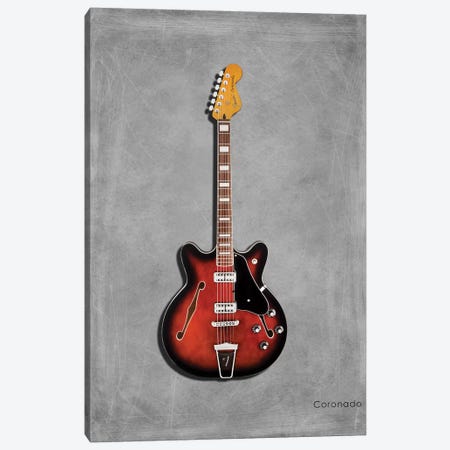 Fender Coronado Canvas Print #RGN397} by Mark Rogan Canvas Art Print