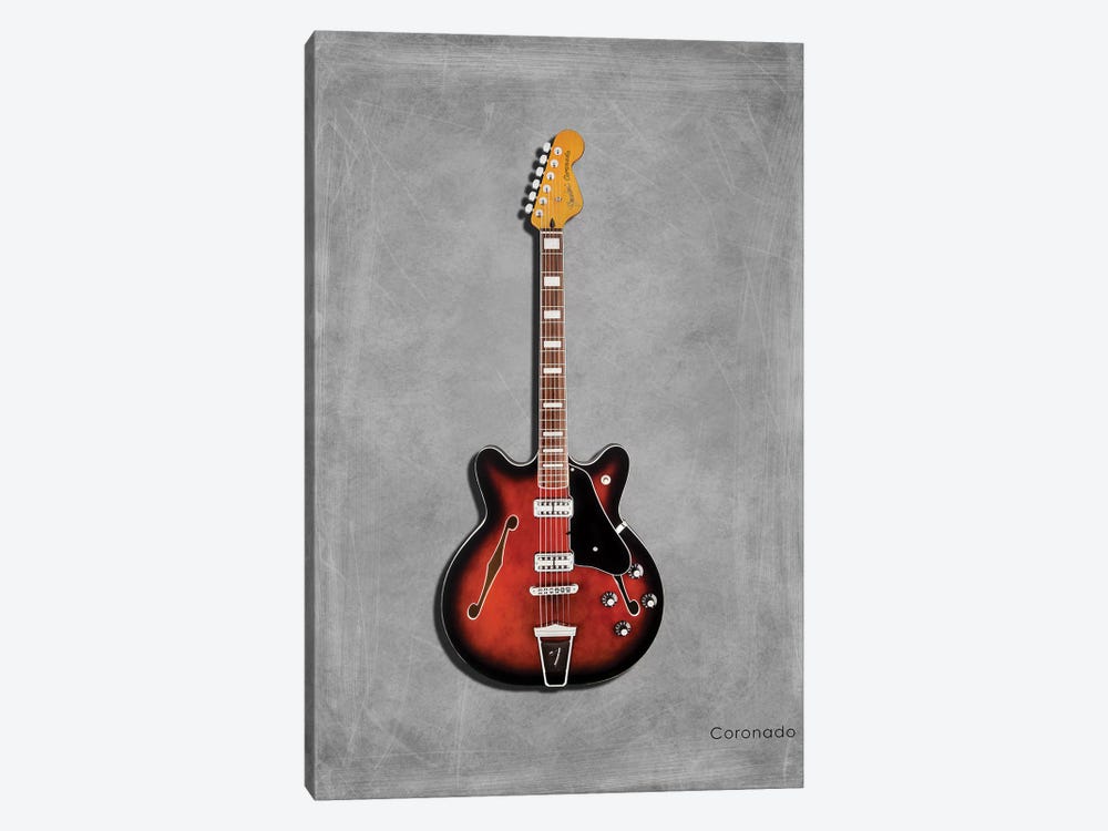 Fender Coronado 1-piece Canvas Art Print