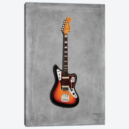 Fender Jaguar '67 Canvas Print #RGN400} by Mark Rogan Canvas Wall Art