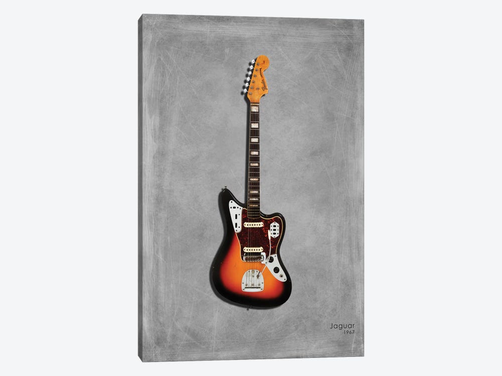 Fender Jaguar '67 by Mark Rogan 1-piece Canvas Wall Art