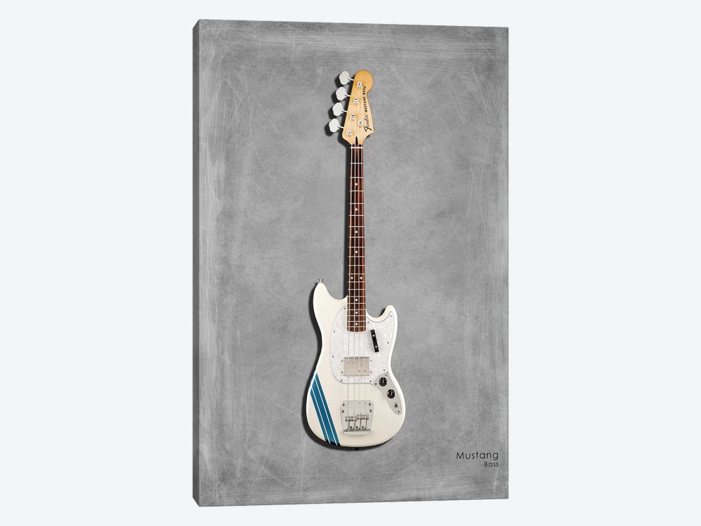 Fender Mustang Bass 1-piece Canvas Print