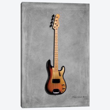 Fender Precision Bass '58 Canvas Print #RGN405} by Mark Rogan Canvas Print