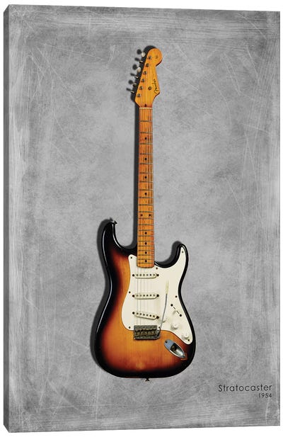 Fender Stratocaster '54 Canvas Art Print - Mark Rogan
