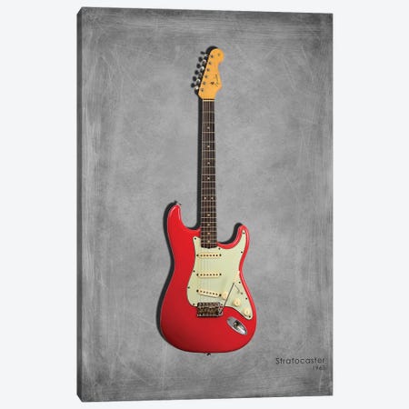 Fender Stratocaster '63 Canvas Print #RGN410} by Mark Rogan Canvas Print