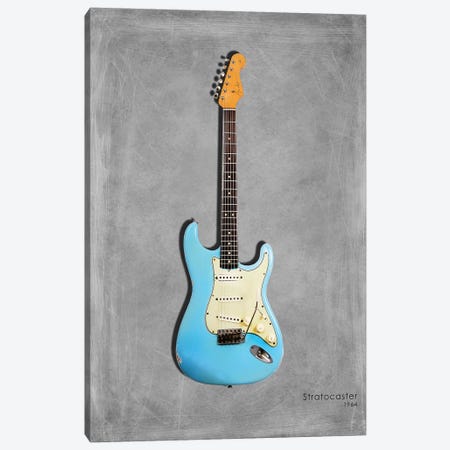 Fender Stratocaster '64 Canvas Print #RGN411} by Mark Rogan Art Print