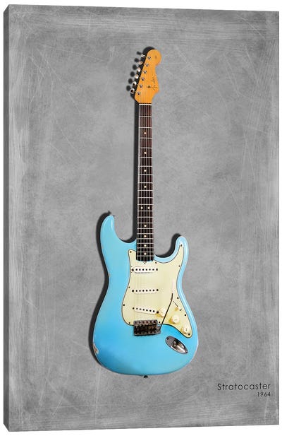 Fender Stratocaster '64 Canvas Art Print - Guitars