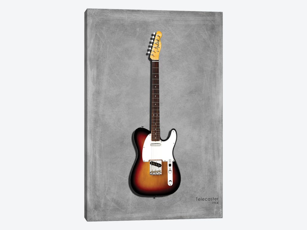 Fender Telecaster '64 by Mark Rogan 1-piece Canvas Art