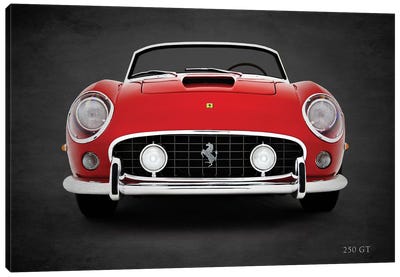 Ferrari 250 GT Canvas Art Print - Automobile Art
