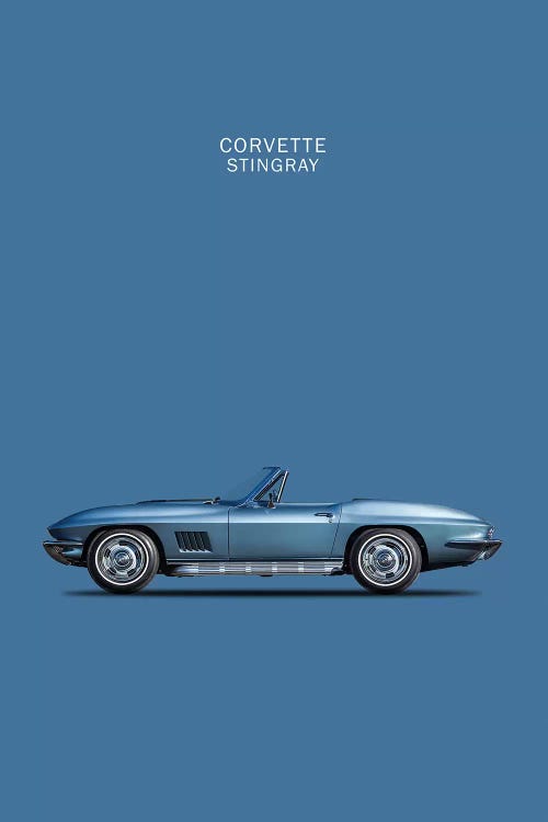 1967 Chevrolet Corvette Stingray by Mark Rogan wall art