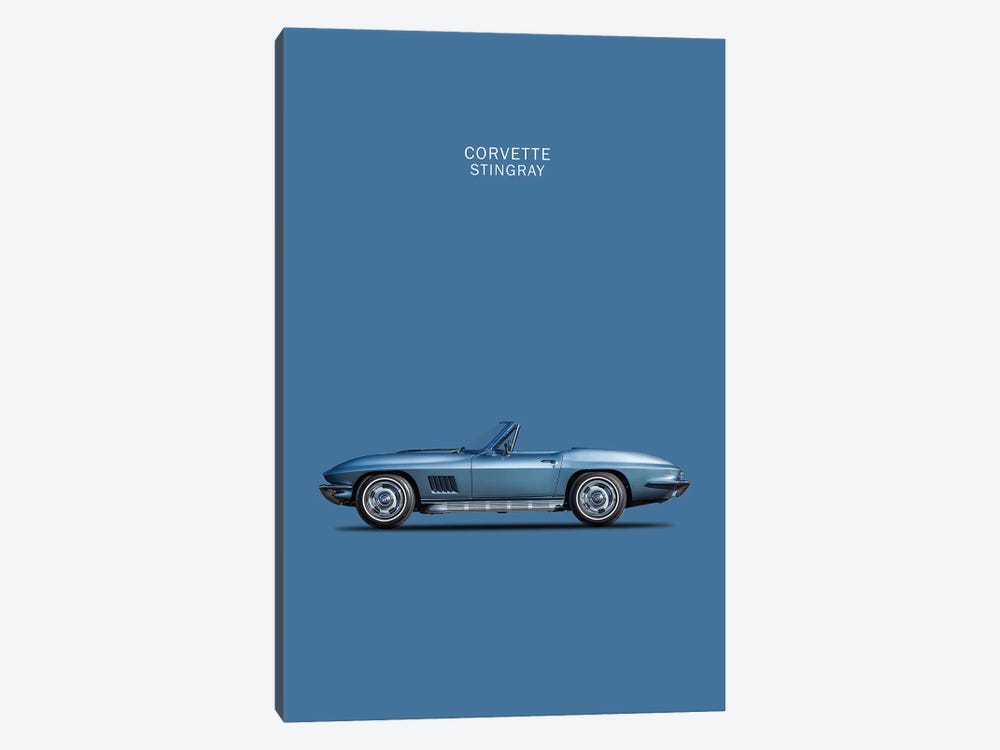 1967 Chevrolet Corvette Stingray by Mark Rogan 1-piece Art Print