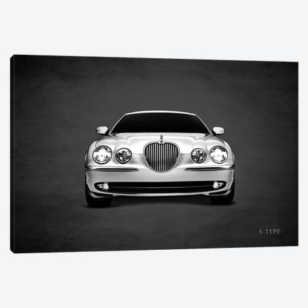 Jaguar S-Type Canvas Print #RGN446} by Mark Rogan Canvas Print