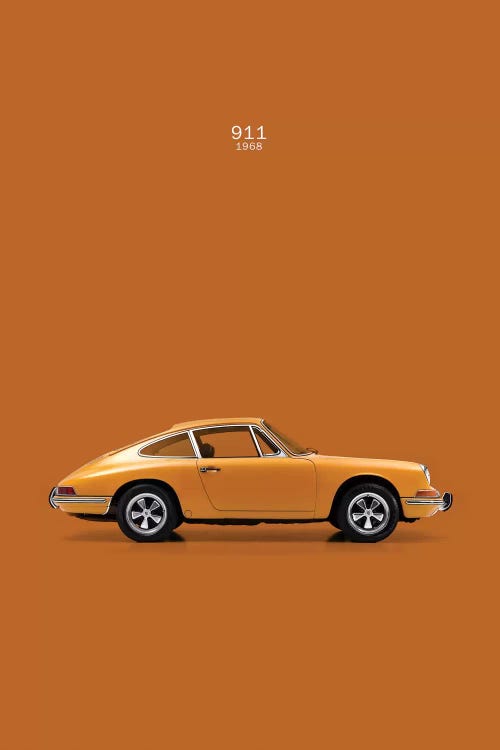 1968 Porsche 911 by Mark Rogan wall art