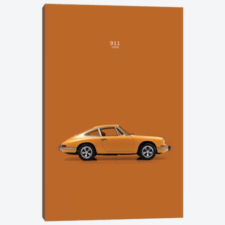 1968 Porsche 911 Canvas Print #RGN44} by Mark Rogan Canvas Print