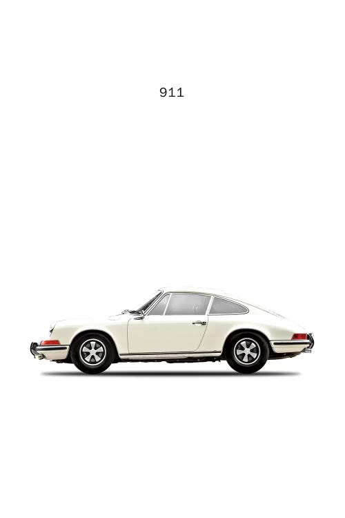 1968 Porsche 911E by Mark Rogan wall art