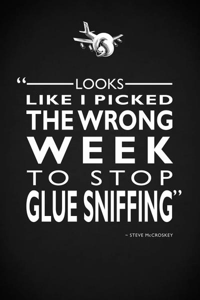 Airplane Glue Sniffing Canvas Art Print By Mark Rogan Icanvas