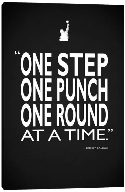 Creed - One Punch Canvas Art Print - Motivational
