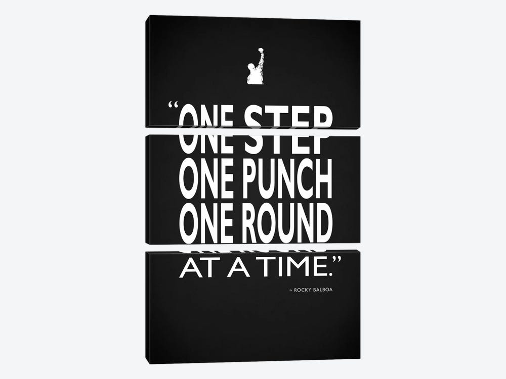 Creed - One Punch by Mark Rogan 3-piece Canvas Art Print