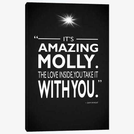 Ghost - Its Amazing Molly Canvas Print #RGN480} by Mark Rogan Canvas Art