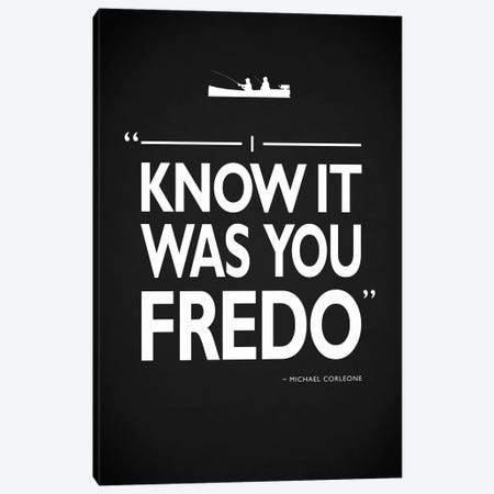 Godfather - It Was You Fredo Canvas Print #RGN482} by Mark Rogan Canvas Wall Art