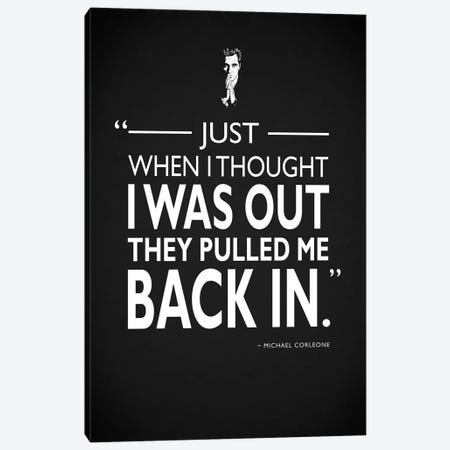 Godfather - Pulled Me Back In Canvas Print #RGN483} by Mark Rogan Canvas Artwork