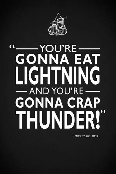 Mark Rogan: Rocky - Gonna Eat Lightning by Mark Rogan