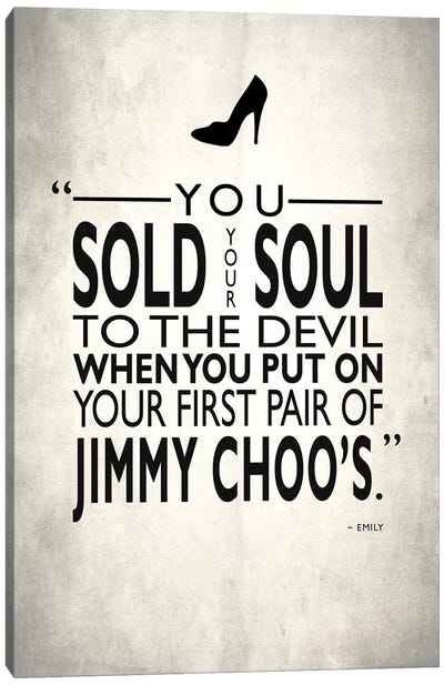 The Devil Wears Prada - Sold Your Soul To The Devil Canvas Art Print - Mark Rogan