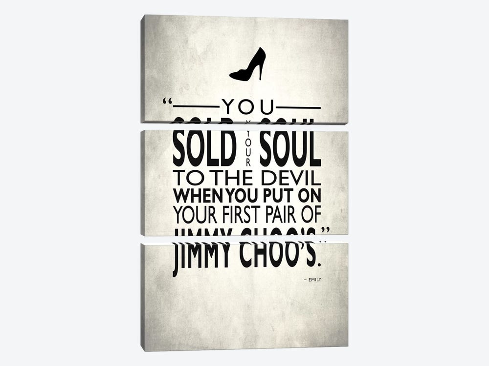 The Devil Wears Prada - Sold Your Soul To The Devil by Mark Rogan 3-piece Canvas Artwork