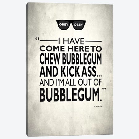 They Live - Chew Bubble Gum Canvas Print #RGN518} by Mark Rogan Canvas Wall Art