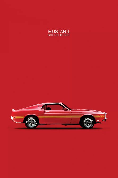 1969 Ford Mustang Shelby GT350 (Red)