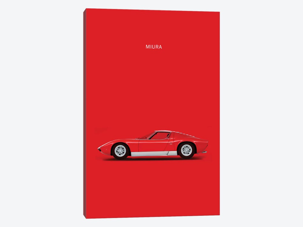 1969 Lamborghini Miura by Mark Rogan 1-piece Canvas Print