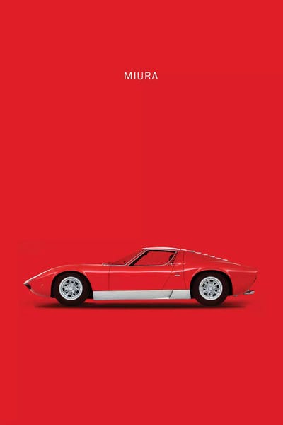 Lamborghini: 1969 Lamborghini Miura by Mark Rogan