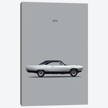 1969 Plymouth GTX Coupe Canvas Print #RGN55} by Mark Rogan Canvas Wall Art