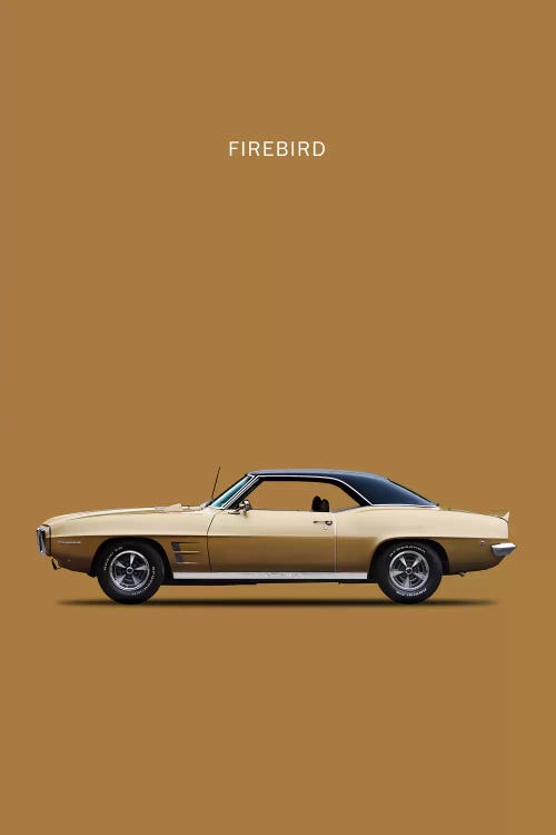 1969 Pontiac Firebird by Mark Rogan wall art